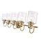 Z-Lite Kinsley 5 Light Vanity, Heirloom Gold And Clear Seeded 340-5V-HG - alternate 2